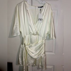 ZARA white dress in medium.